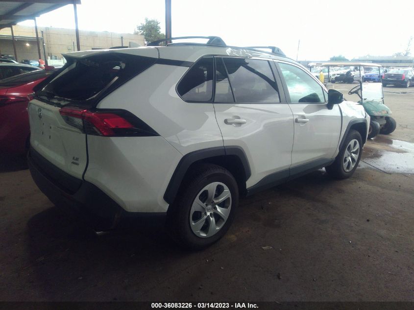 2021 TOYOTA RAV4 LE - 2T3F1RFV0MW192584