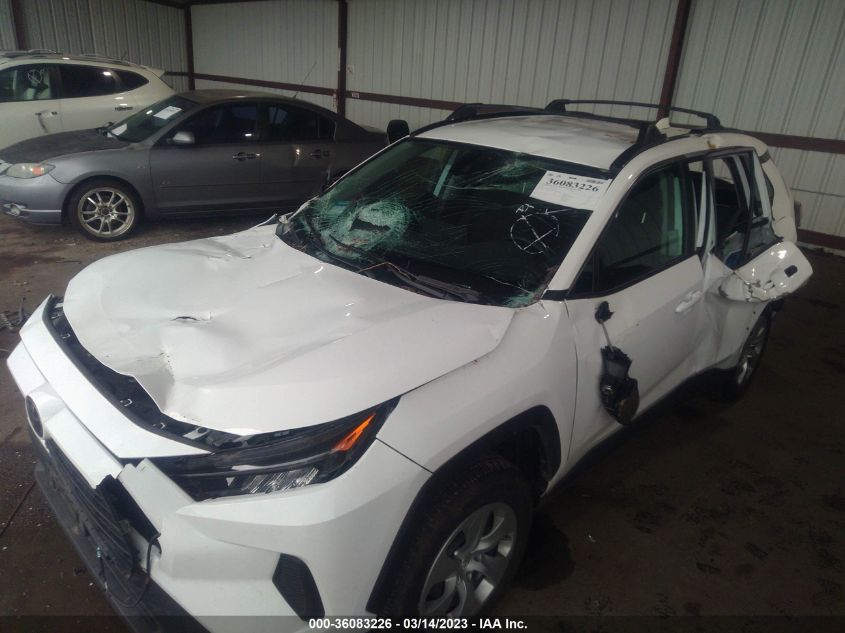 2021 TOYOTA RAV4 LE - 2T3F1RFV0MW192584