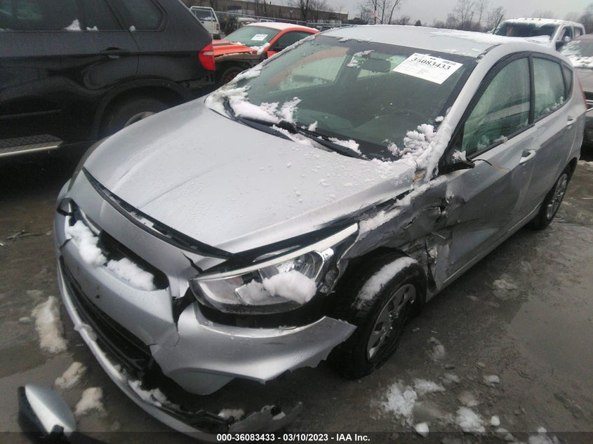 VIN KMHCT5AE5HU351983 2017 HYUNDAI ACCENT SE