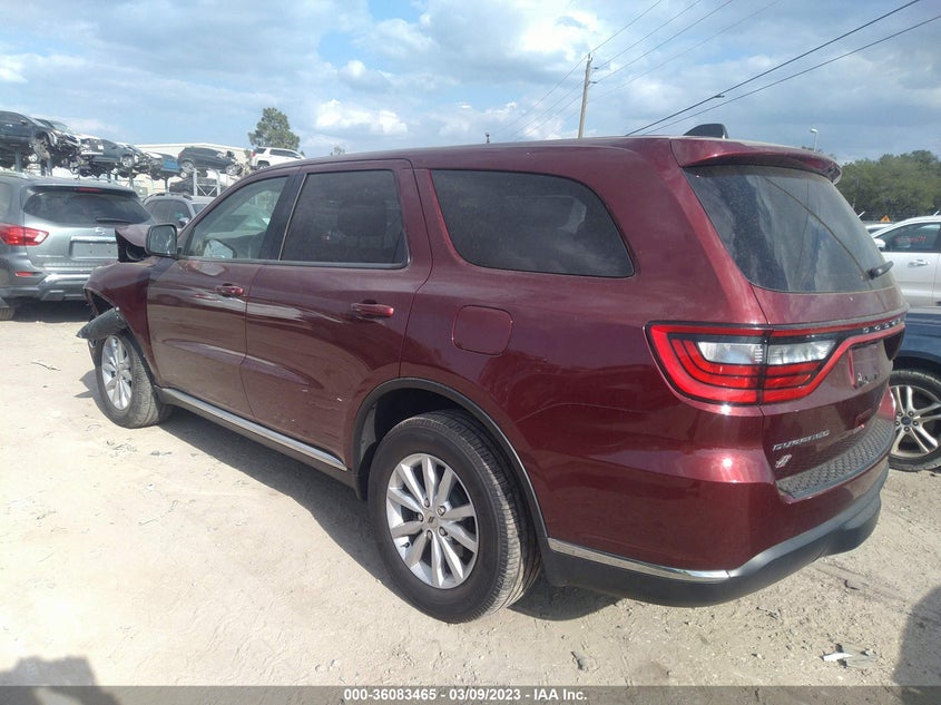 VIN 1C4RDJAG0KC558686 2019 DODGE DURANGO SXT