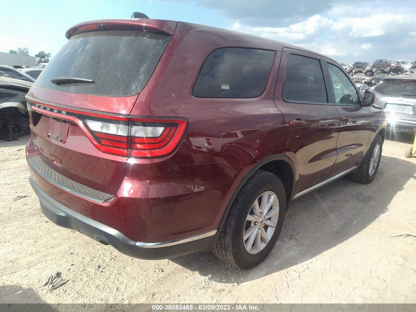 VIN 1C4RDJAG0KC558686 2019 DODGE DURANGO SXT