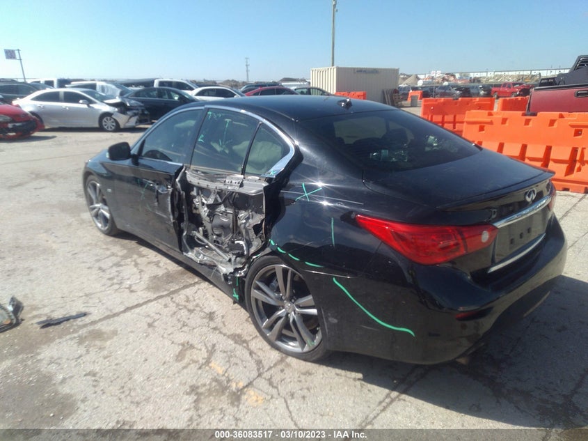 VIN JN1EV7AP7HM730720 2017 INFINITI Q50 3.0T SPORT