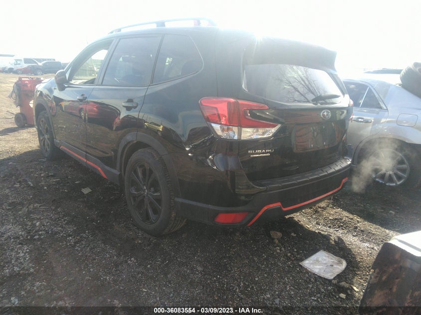 VIN JF2SKARC6MH445132 2021 SUBARU FORESTER SPORT