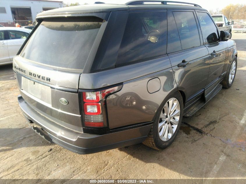2014 LAND ROVER RANGE ROVER HSE SALGS2WF1EA173939