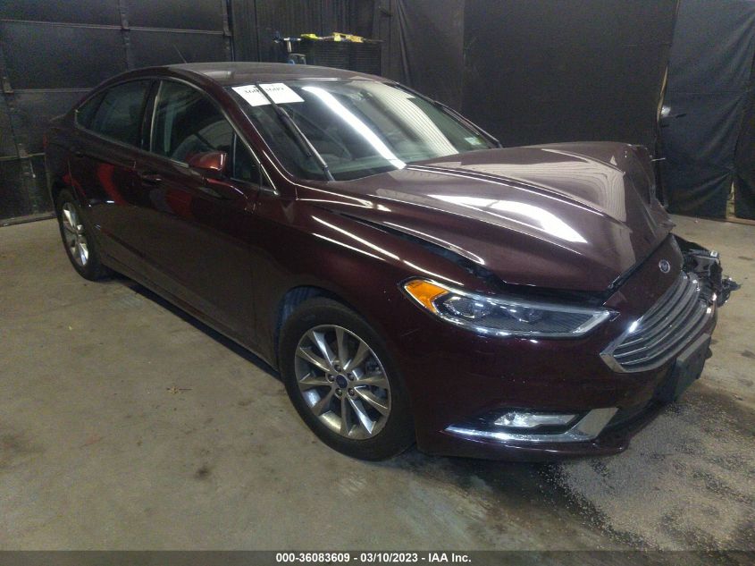 2017 FORD FUSION SE - 3FA6P0HD5HR128054