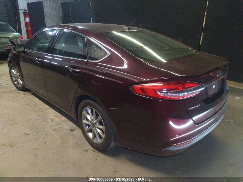 2017 FORD FUSION SE - 3FA6P0HD5HR128054