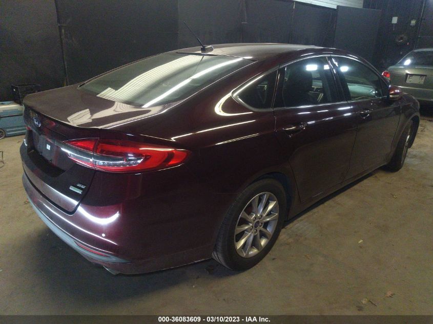 2017 FORD FUSION SE - 3FA6P0HD5HR128054