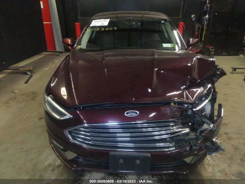 2017 FORD FUSION SE - 3FA6P0HD5HR128054