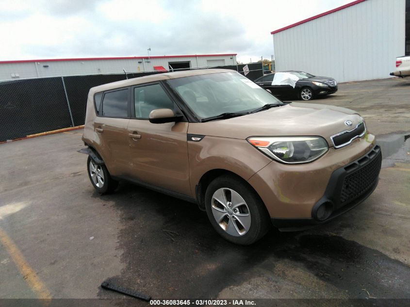 2014 KIA SOUL BASE - KNDJN2A25E7104757