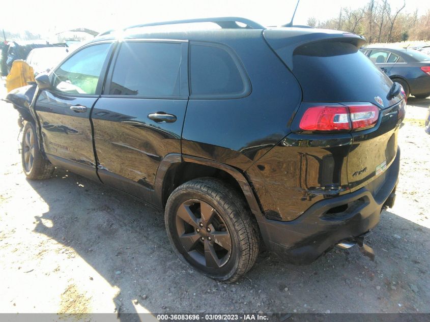 2016 JEEP CHEROKEE 75TH ANNIVERSARY - 1C4PJMCB2GW282732