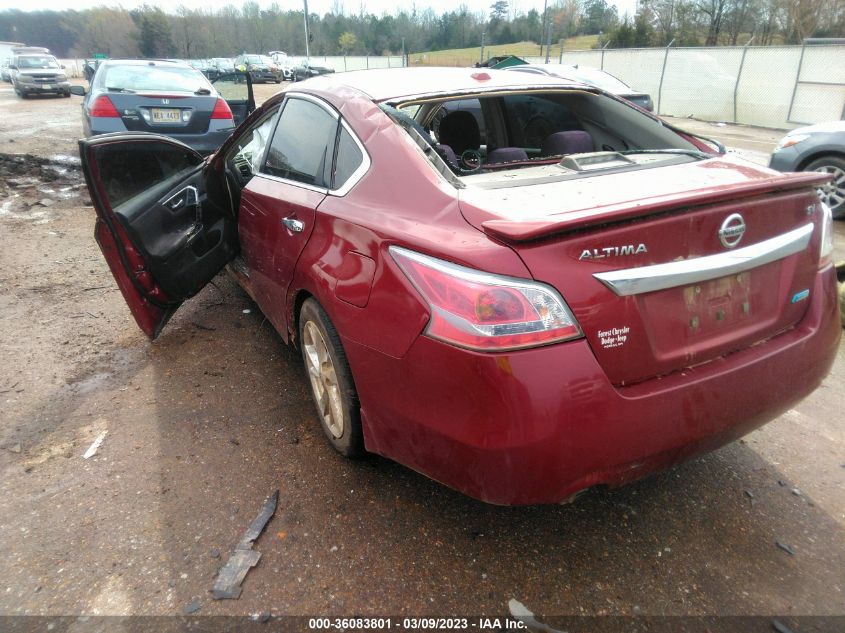 2013 NISSAN ALTIMA 2.5 SV - 1N4AL3AP3DN535329