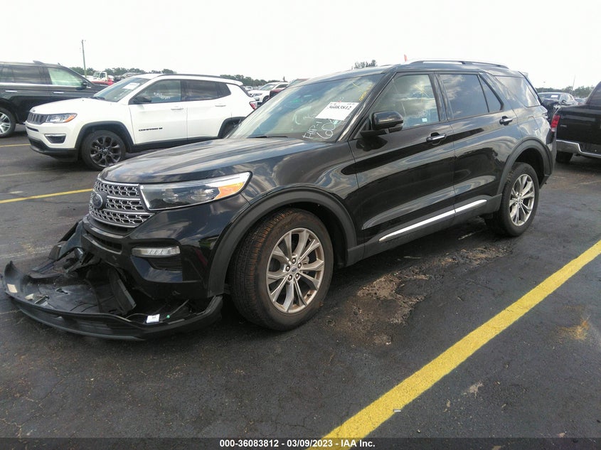 VIN 1FMSK7FH6NGA56057 2022 FORD EXPLORER LIMITED