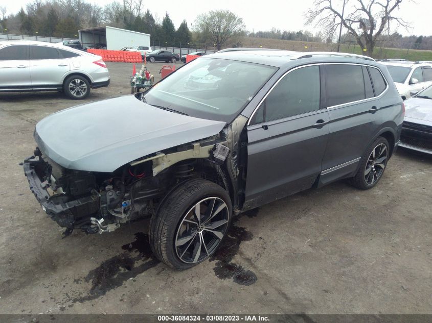 2022 VOLKSWAGEN TIGUAN SEL R-LINE - 3VV4B7AX0NM004278