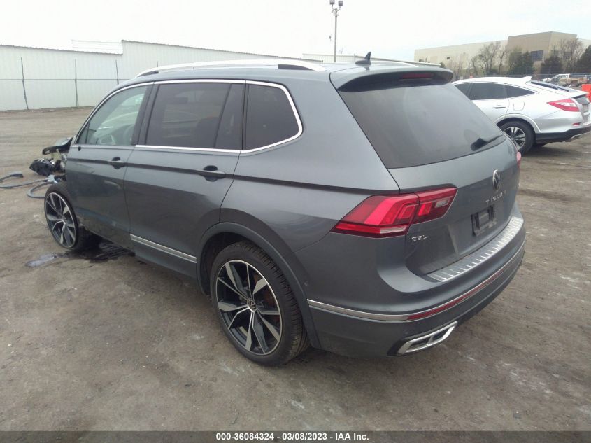 2022 VOLKSWAGEN TIGUAN SEL R-LINE - 3VV4B7AX0NM004278