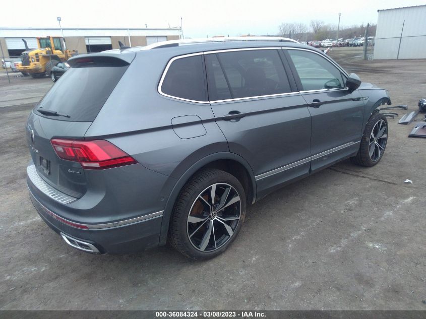 2022 VOLKSWAGEN TIGUAN SEL R-LINE - 3VV4B7AX0NM004278