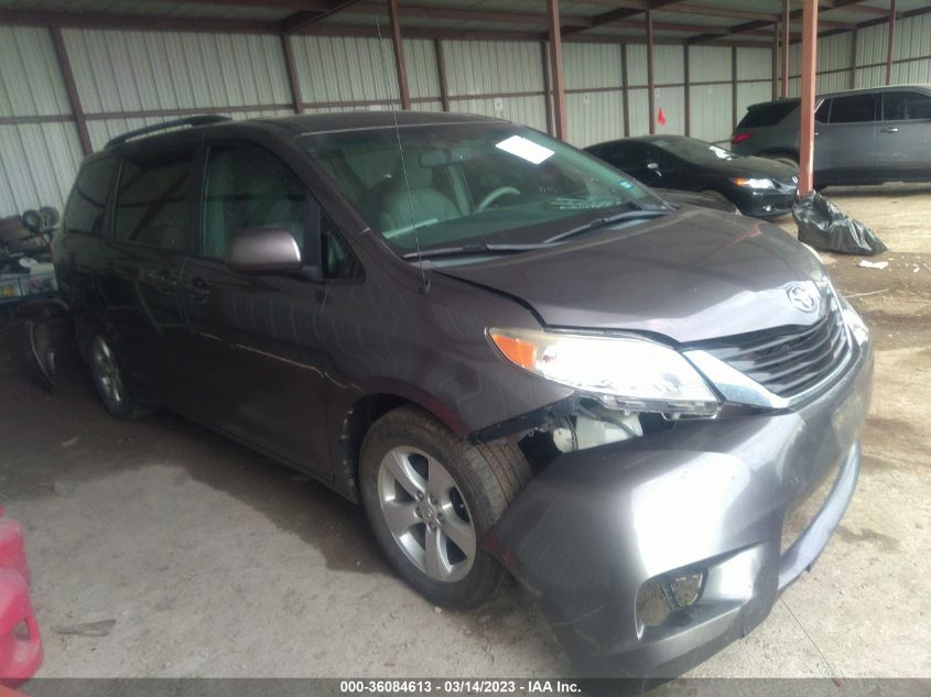 VIN 5TDKK3DC8DS360984 2013 TOYOTA SIENNA no.1