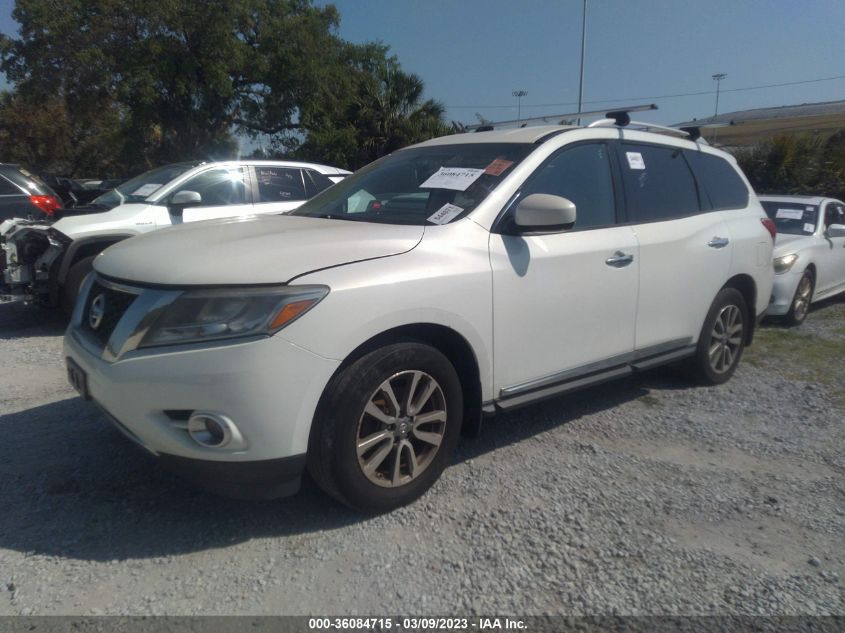 2014 NISSAN PATHFINDER SL - 5N1AR2MM2EC692993