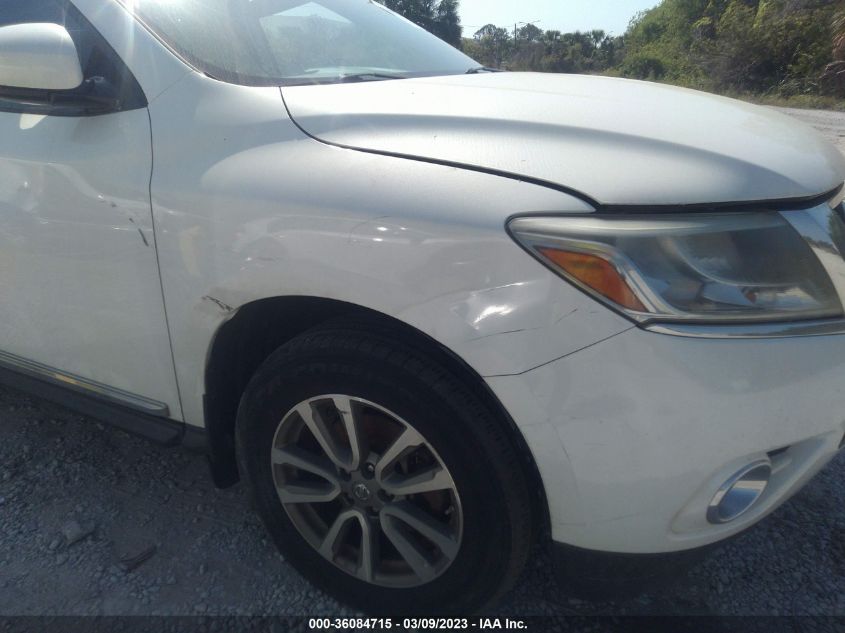 2014 NISSAN PATHFINDER SL - 5N1AR2MM2EC692993