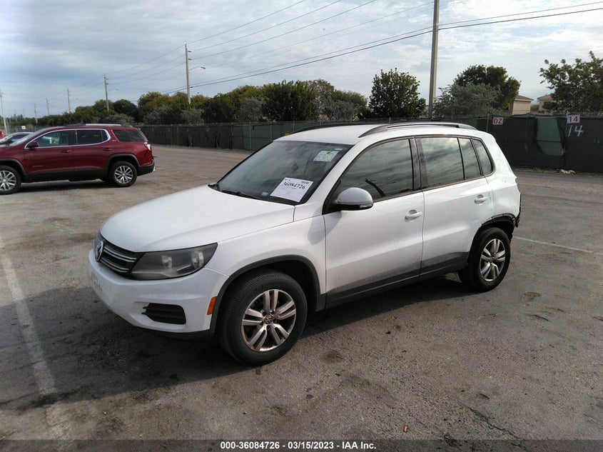 VIN WVGAV7AX3HW512995 2017 VOLKSWAGEN TIGUAN S
