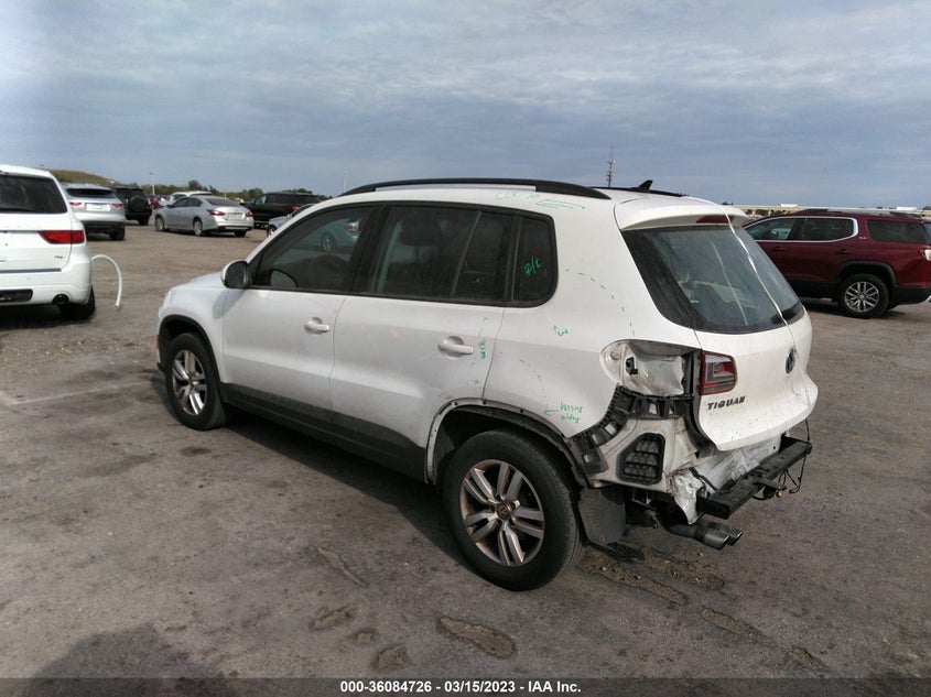VIN WVGAV7AX3HW512995 2017 VOLKSWAGEN TIGUAN S