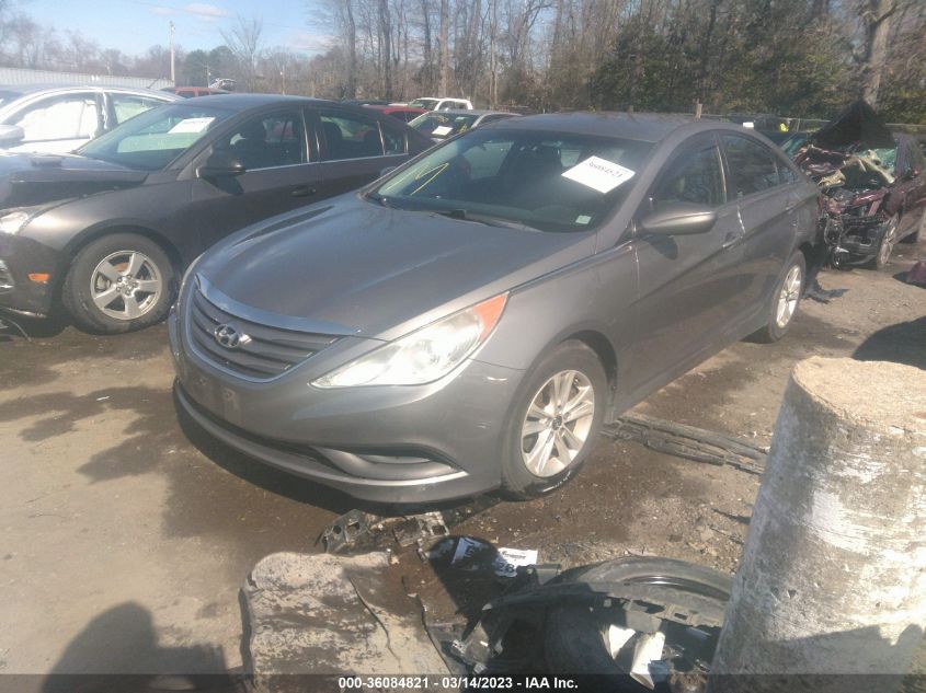 2014 HYUNDAI SONATA GLS - 5NPEB4AC8EH932280