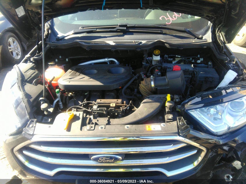 VIN MAJ6S3KL2KC303270 2019 FORD ECOSPORT TITANIUM