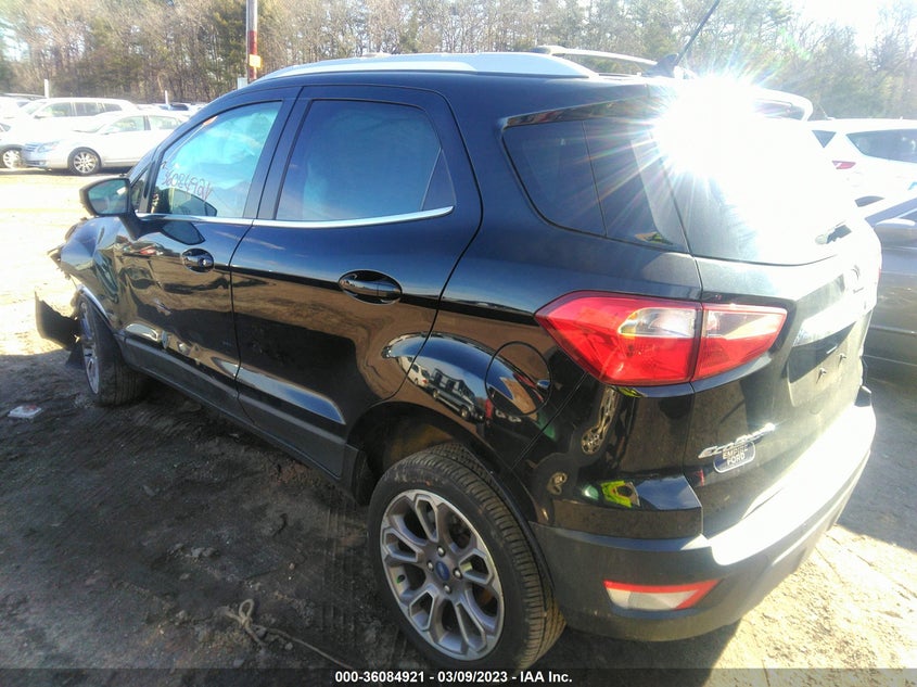 VIN MAJ6S3KL2KC303270 2019 FORD ECOSPORT TITANIUM