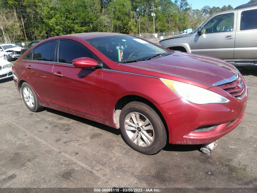 2013 HYUNDAI SONATA GLS PZEV - 5NPEB4AC6DH740614