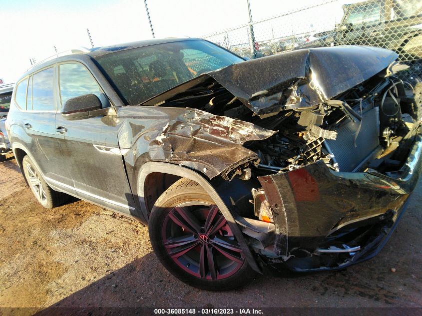 1V2AR2CA9NC517098 VOLKSWAGEN ATLAS 3.6L V6 SEL R-LINE 2022