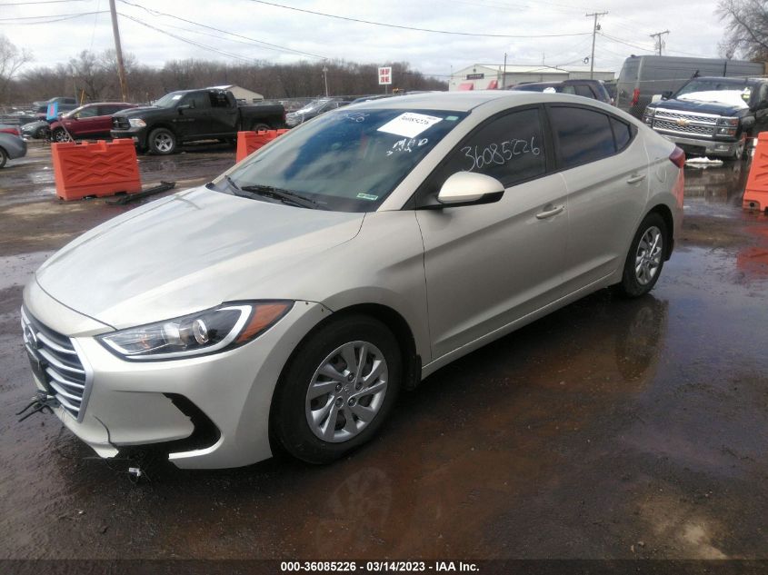 2018 HYUNDAI ELANTRA SE - KMHD74LFXJU594560