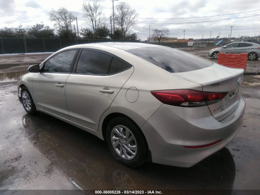 2018 HYUNDAI ELANTRA SE - KMHD74LFXJU594560