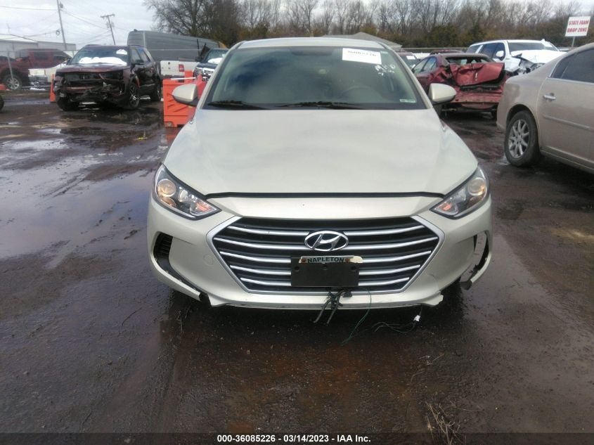 2018 HYUNDAI ELANTRA SE - KMHD74LFXJU594560