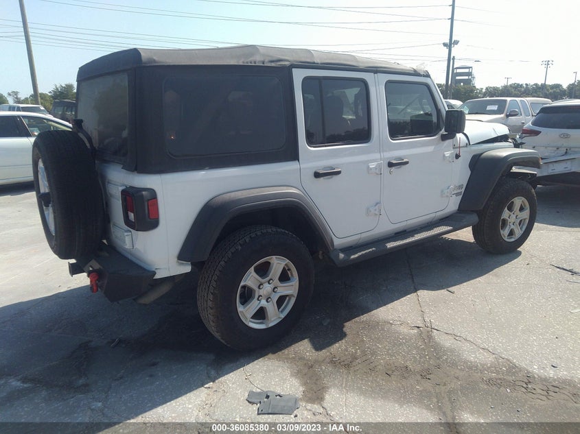 VIN 1C4HJXDN5JW199656 2018 JEEP WRANGLER UNLIMITED SPORT S