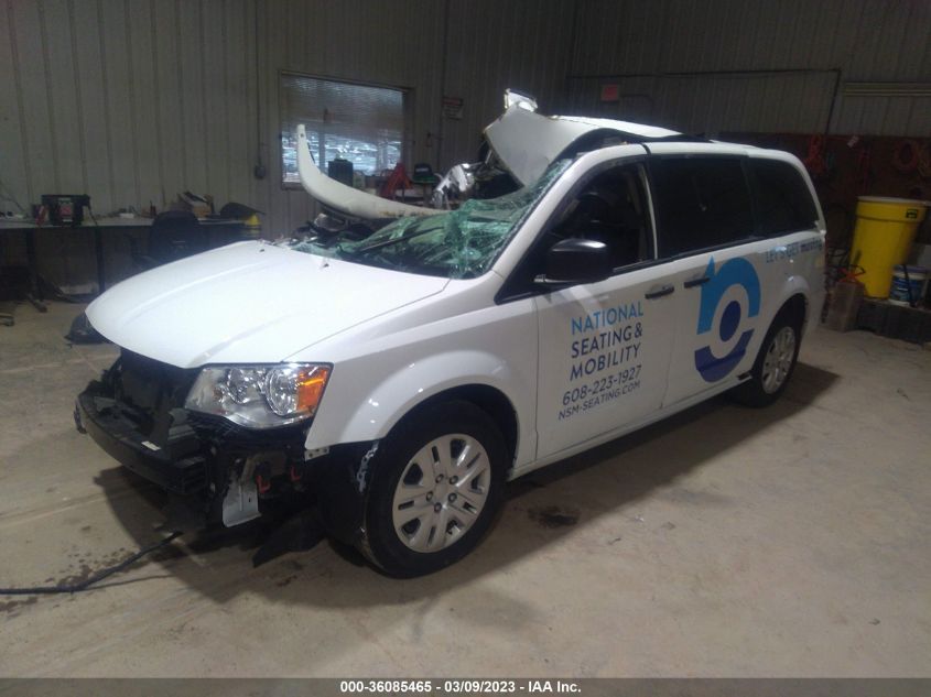 2019 DODGE GRAND CARAVAN SE - 2C4RDGBG6KR649356