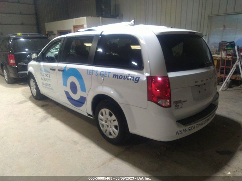 2019 DODGE GRAND CARAVAN SE - 2C4RDGBG6KR649356