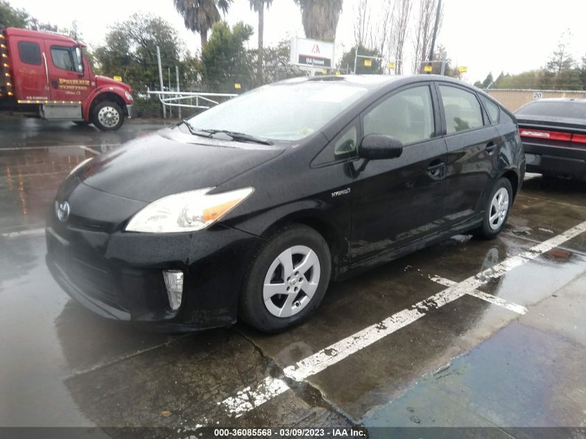 2013 TOYOTA PRIUS ONE/TWO/THREE/FOUR/FIVE - JTDKN3DU4D0346339