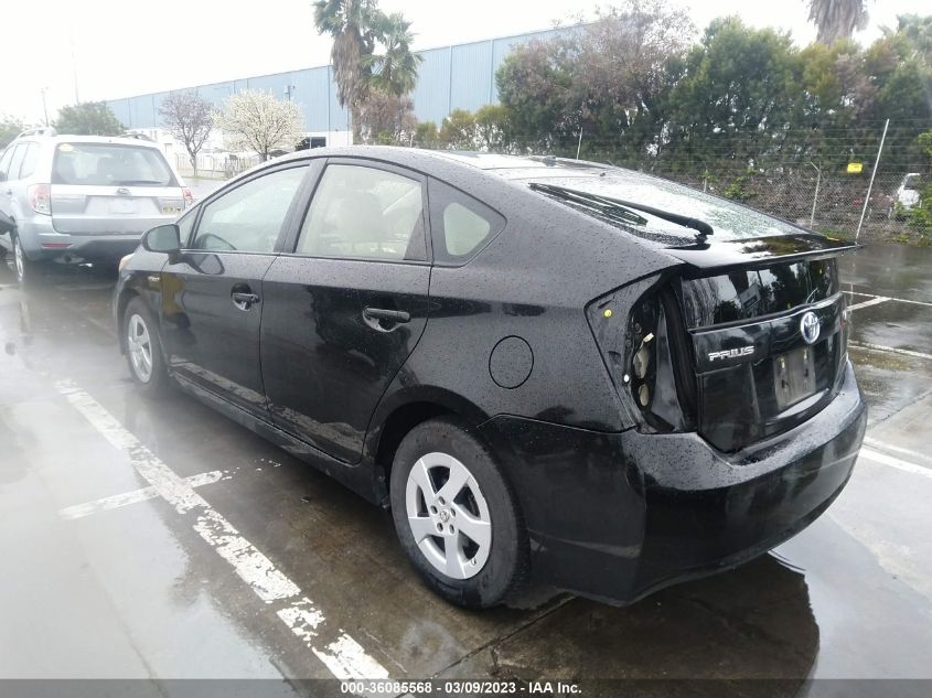 2013 TOYOTA PRIUS ONE/TWO/THREE/FOUR/FIVE - JTDKN3DU4D0346339