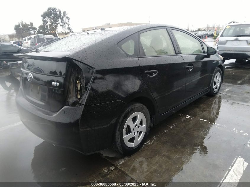 2013 TOYOTA PRIUS ONE/TWO/THREE/FOUR/FIVE - JTDKN3DU4D0346339