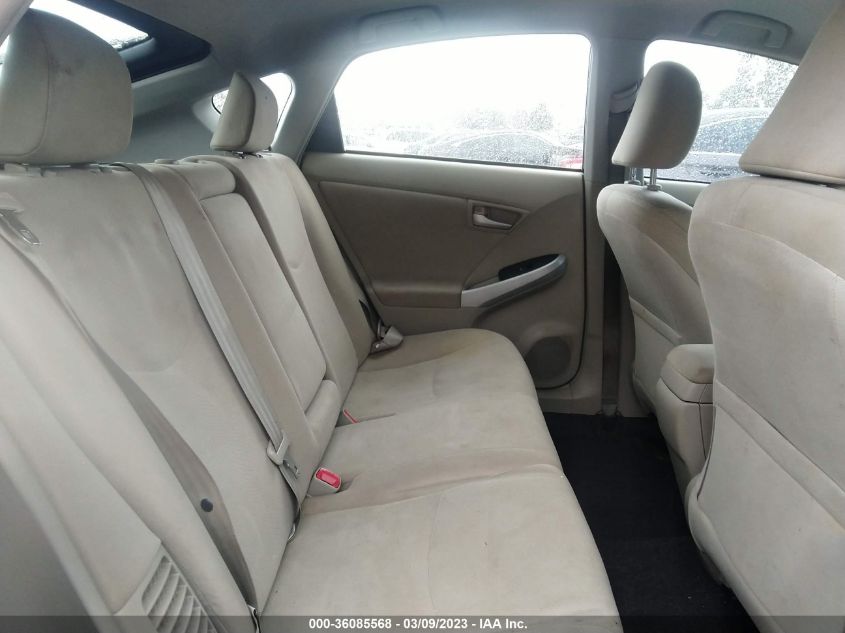 2013 TOYOTA PRIUS ONE/TWO/THREE/FOUR/FIVE - JTDKN3DU4D0346339