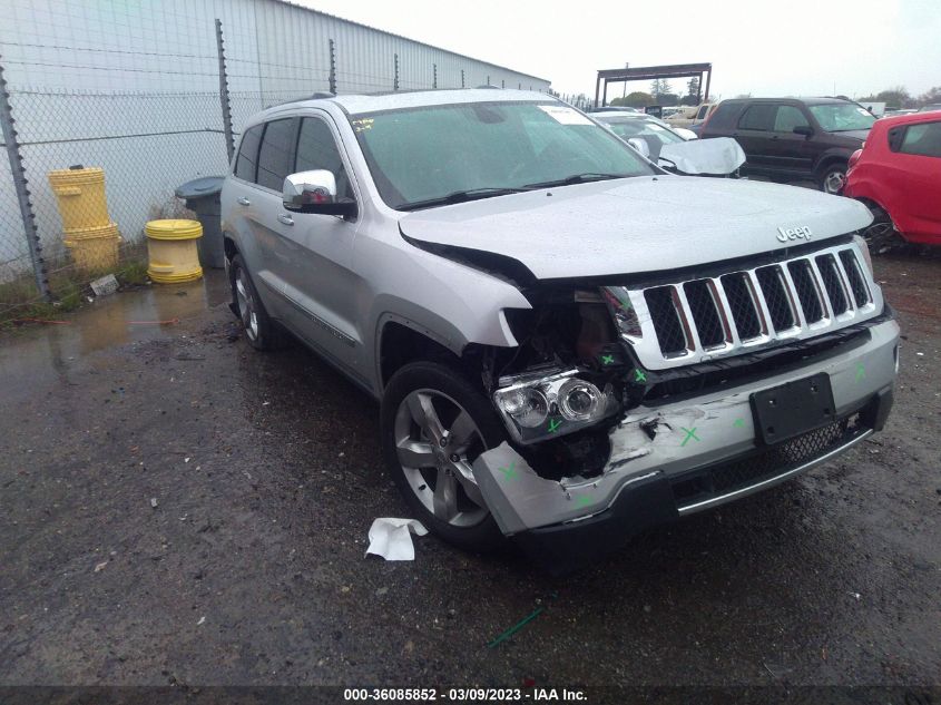 2013 JEEP GRAND CHEROKEE OVERLAND - 1C4RJFCG8DC643801