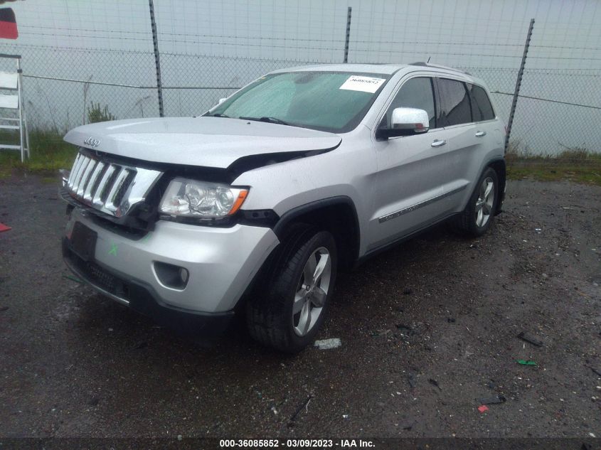2013 JEEP GRAND CHEROKEE OVERLAND - 1C4RJFCG8DC643801