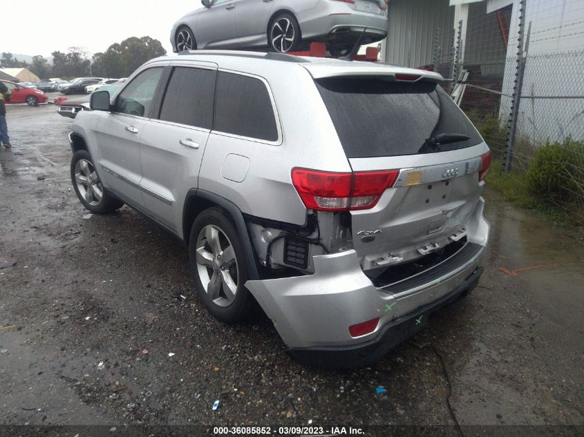 2013 JEEP GRAND CHEROKEE OVERLAND - 1C4RJFCG8DC643801