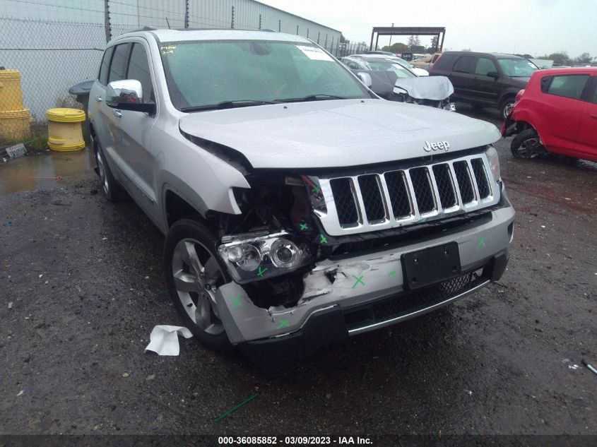 2013 JEEP GRAND CHEROKEE OVERLAND - 1C4RJFCG8DC643801