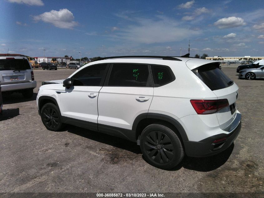 2022 VOLKSWAGEN TAOS S - 3VVCX7B25NM000517