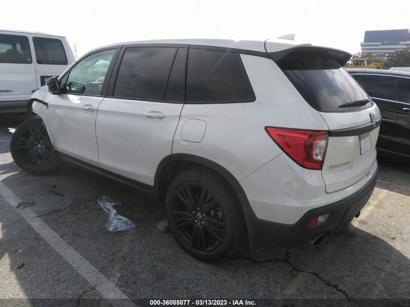 2019 HONDA PASSPORT SPORT - 5FNYF7H2XKB003198