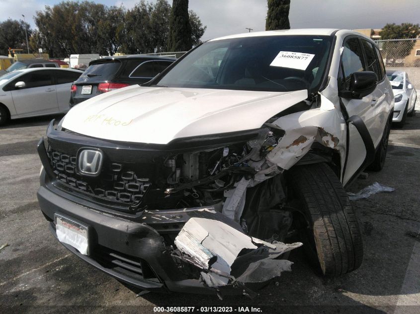 2019 HONDA PASSPORT SPORT - 5FNYF7H2XKB003198