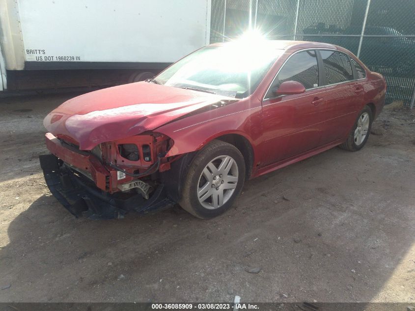 2013 CHEVROLET IMPALA LT - 2G1WG5E35D1112060