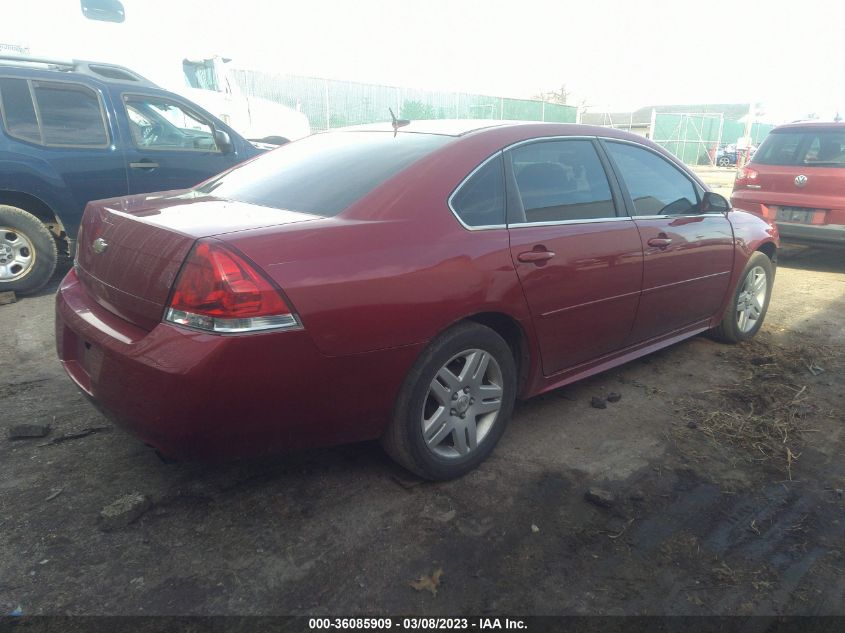 2013 CHEVROLET IMPALA LT - 2G1WG5E35D1112060