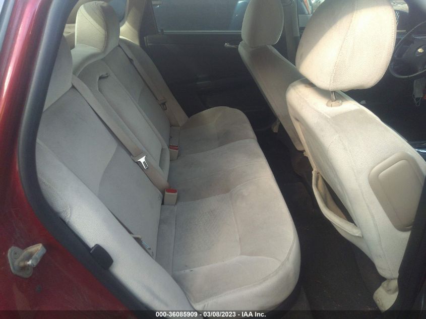 2013 CHEVROLET IMPALA LT - 2G1WG5E35D1112060