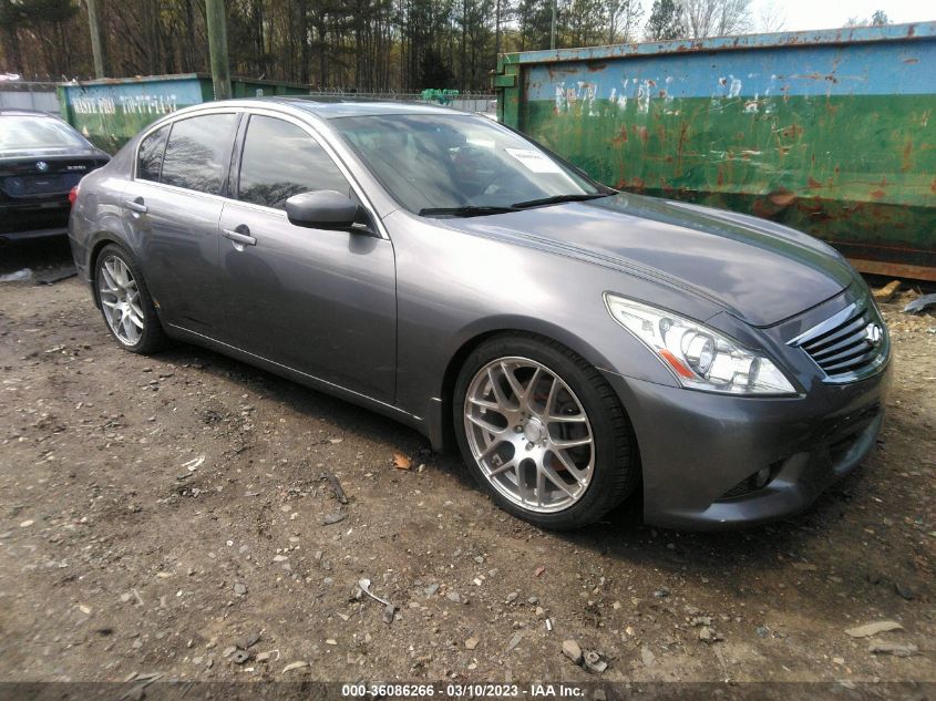 2013 INFINITI G37 SEDAN X - JN1CV6AR6DM356243